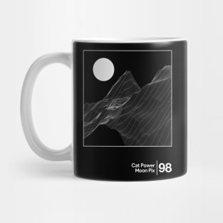 Cat Power - Moon Pix / Minimalist Artwork Design Mug